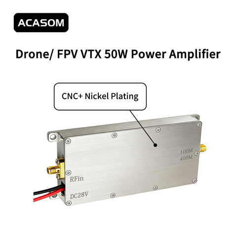 100-400MHz Ultra-High-Power Amplifier for FPV Drone TX & UAV Systems