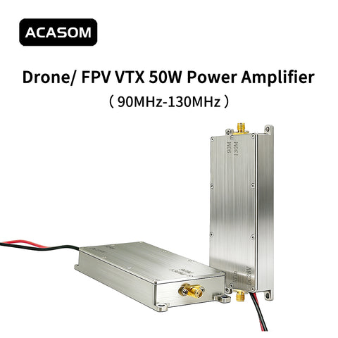 90-130MHz Ultra-High-Power Amplifier for Extreme-Range Drone & UAV Systems