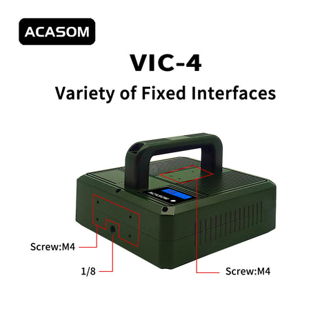 200MHz-500MHz 4 Channel Long Distance Drone Signal Jammer VIC-4