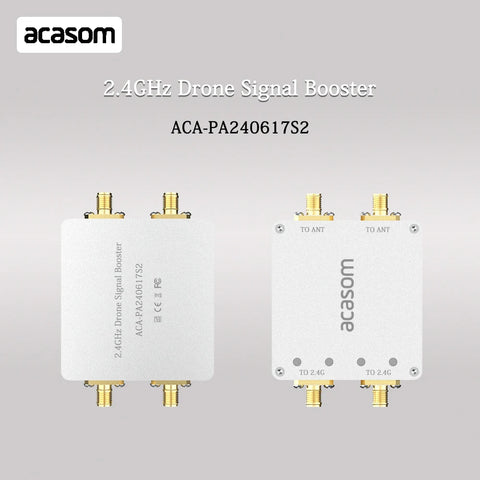 2.4GHz 4W Dual-Channel Wireless Signal Booster Module | 10dB Rx / 15dB Tx Gain | for WiFi Bluetooth ZigBee