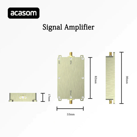 3.5GHz 20W RF High Power Amplifiers wireless Signal Extender Sweep Signal Source