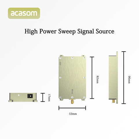 5.2GHz 40W RF High Power wireless Signal Sweep Signal Source For  WiFi6 RF High Power VCO