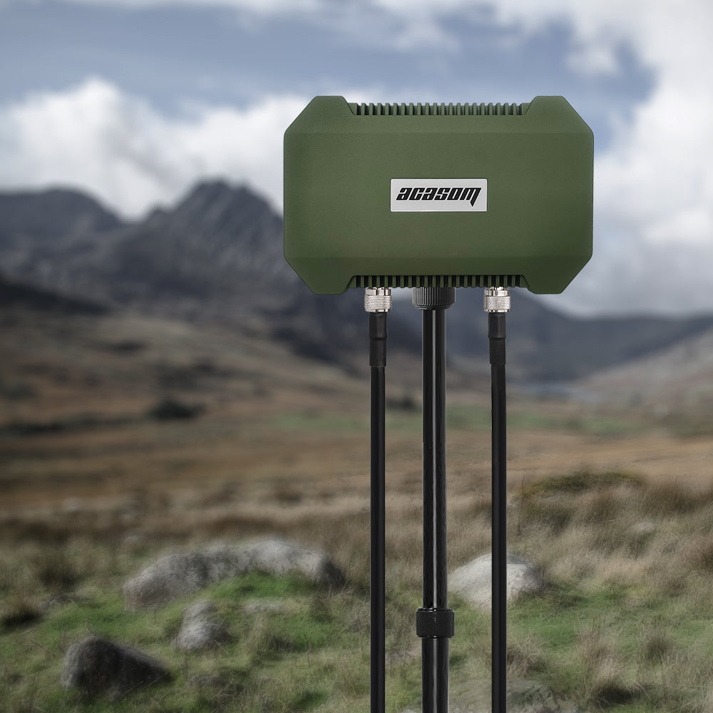 2.4G/5.8G 10W Dual-band Signal Booster Antenna Range Extender ROC-4