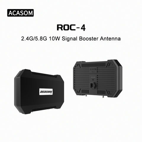 ROC-4 2.4G/5.8G 10W 8000mAh двухдиапазонный усилитель сигнала антенна расширитель диапазона пульт дистанционного управления 