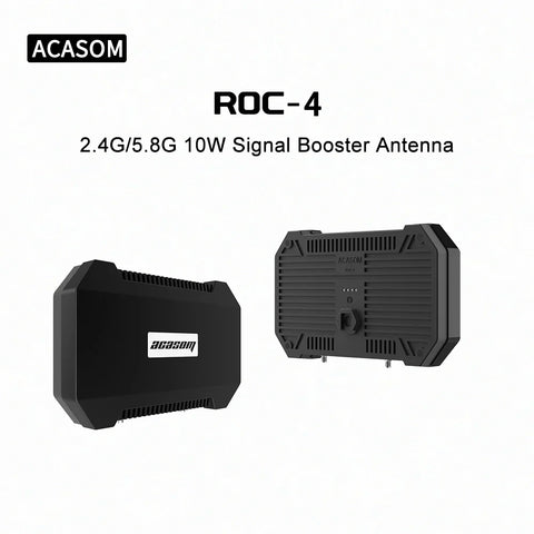 ROC-4 10W 2.4/5.8GHz Dual-Band Drone Signal Booster 8000mAh Antenna Remote