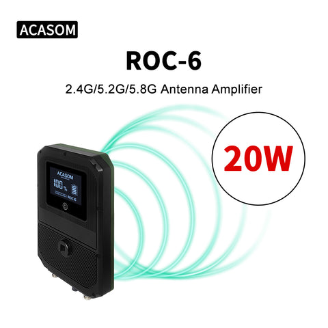 2.4G/5.2G/5.8G Triband  20W Signal Booster Antenna