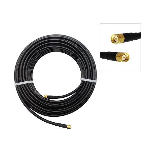 15m LMR240 QMA Extension Coaxial Cables RF Coaxial Extension Antenna amplifier