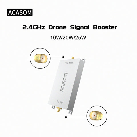 2.4GHz 25W Drone Signal Amplifier Extender Booster