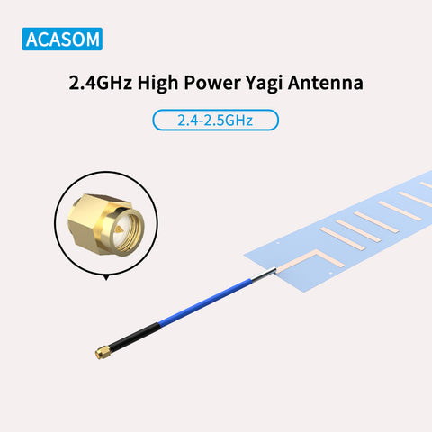 2.4GHz 50W Drone Signal Blocking High Power Yagi Antenna